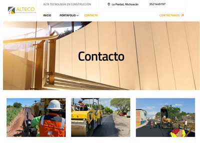 imagen de página web de Bety Campos